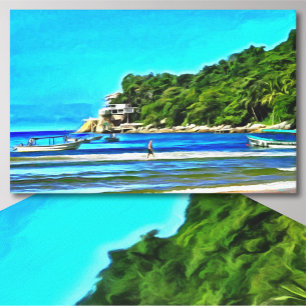 Mismaloya Fishing Boats 0346 Canvas Print