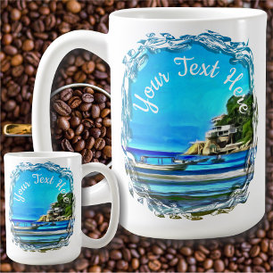 Mismaloya Fishing Boats 0346 Coffee Mug