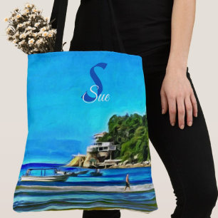 Mismaloya Fishing Boats 0346 Tote Bag