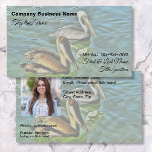 Mismaloya Pelicans 0329 Business Card