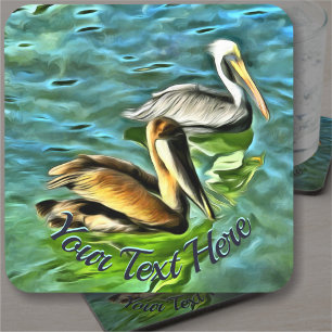 Mismaloya Pelicans 0329 Coaster