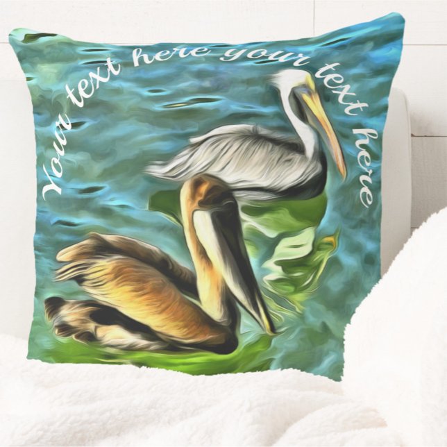 Mismaloya Pelicans 0329 Cushion (Creator Uploaded)