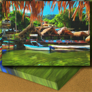 Mismaloya River 0331 Art Canvas Print