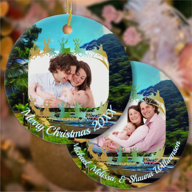 Mismaloya River Christmas 0350 Ceramic Tree Decoration (Creator Uploaded)