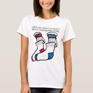 Mismatched Lost Sock Memorial Day  T-Shirt