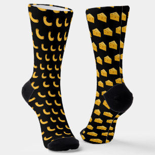 Mismatched Macaroni and Cheese Socks