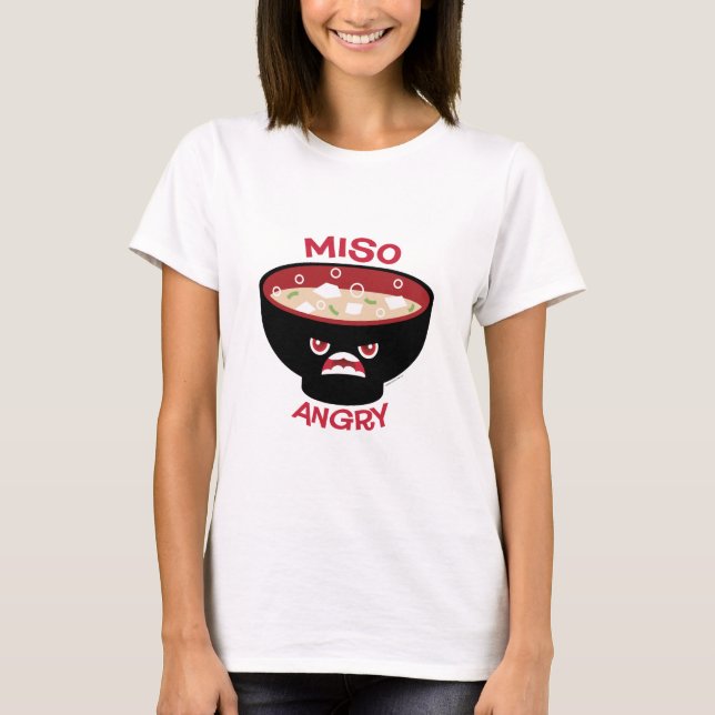 Miso Angry T-Shirt (Front)