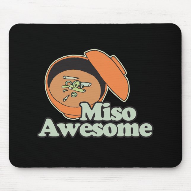 Miso Awesome Mouse Mat (Front)