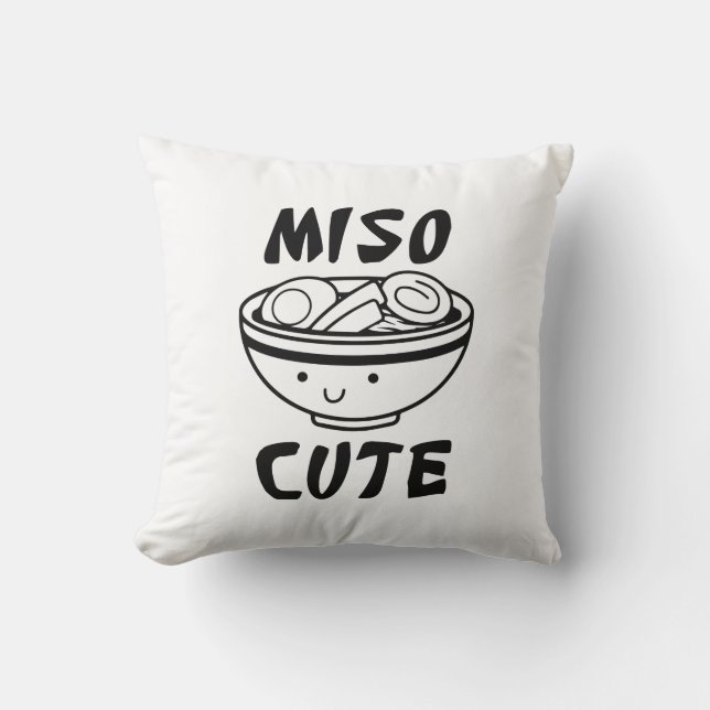 Miso Cute Cushion (Front)