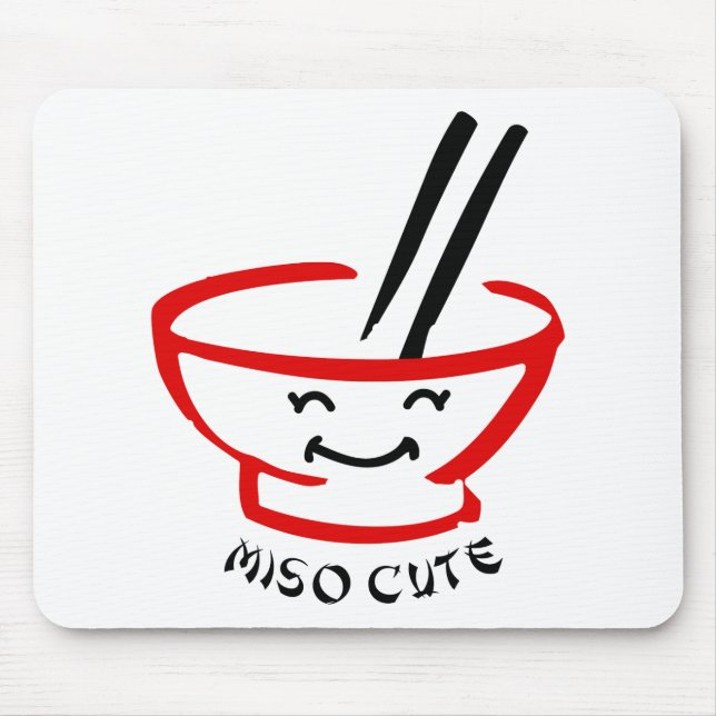 Miso Cute Mouse Mat (Front)