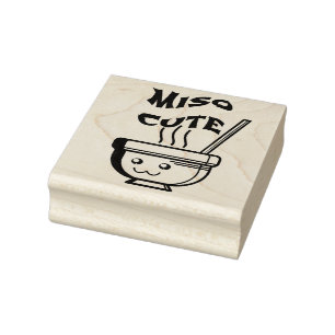 Miso Cute Rubber Stamp