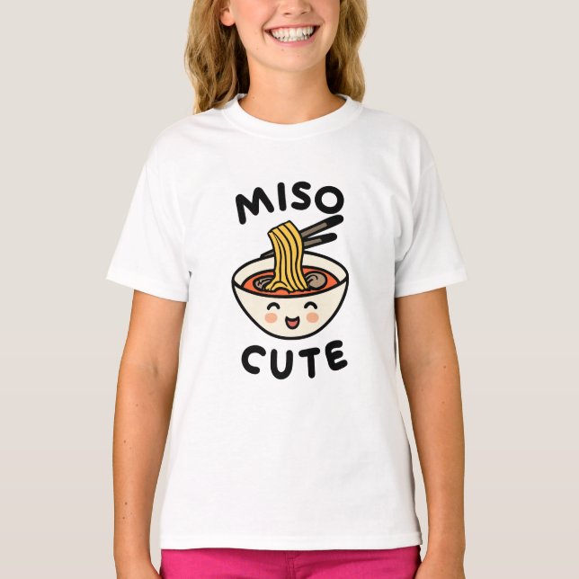 Miso Cute Soup Lover T-Shirt (Front)