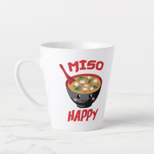 Miso Happy Funny Food Kawaii Latte Mug