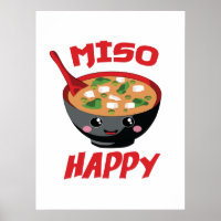 Miso Happy Funny Food Kawaii