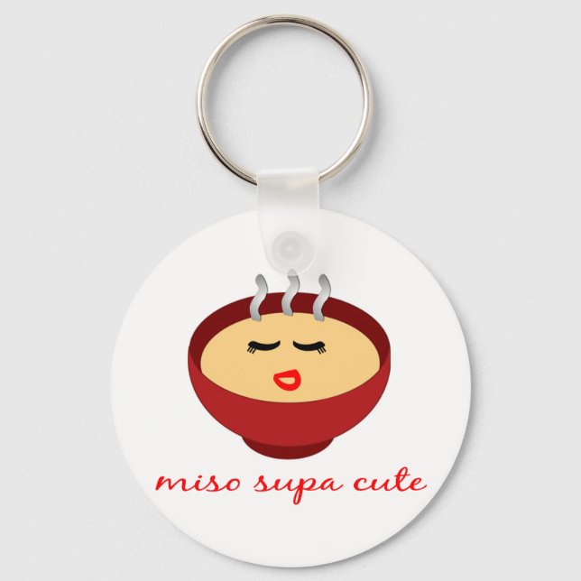 Miso Supa Cute Ladies / Girls Product Design Key Ring (Front)