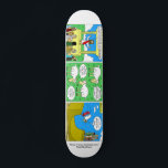 Misplaced Mongo Mutton Skate deck<br><div class="desc">Jesus told the parable of the Lost Sheep.  We all know where he really was... at the skate park doing gnarly tricks.</div>