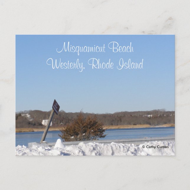 Misquamicut Beach Postcard (Front)