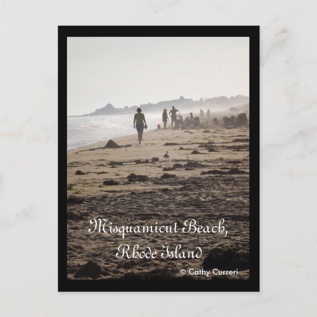 Misquamicut Beach, Rhode Island Postcard (Front)
