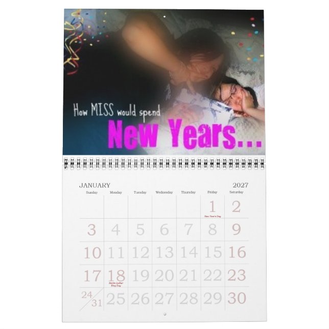MISS 2009 calendar (Jan 2027)