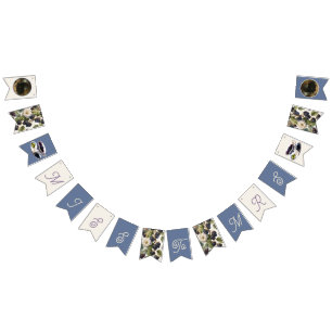 Miss 2 Mrs. Bridal Shower Blackberry Bridal Shower Bunting