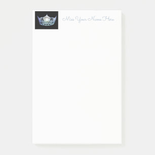 Miss America Baby Blue Crown Post-it-Notes Post-it Notes