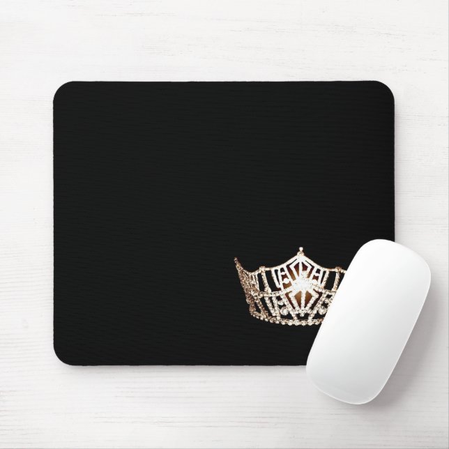 Miss America Crown Mouse Pad (With Mouse)