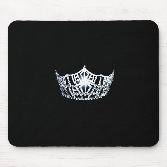 Miss America Crown Mouse Pad (Front)
