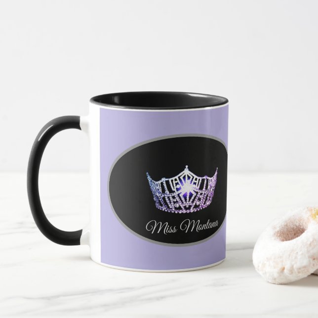 Miss America Crown Mug (With Donut)