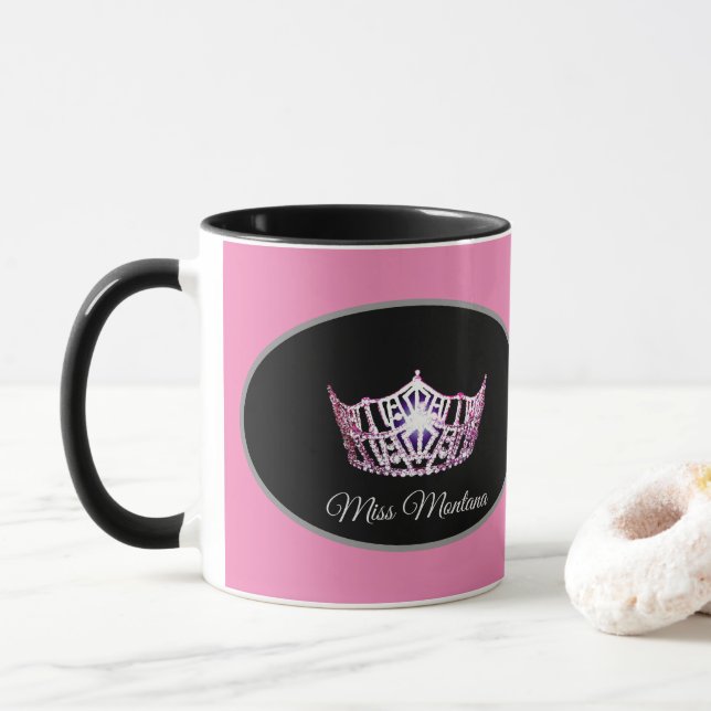 Miss America Crown Mug (With Donut)