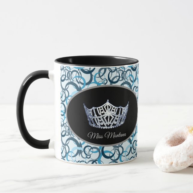 Miss America Crown Mug (With Donut)