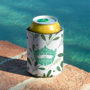 Miss America Crown Personalised Can Cooler