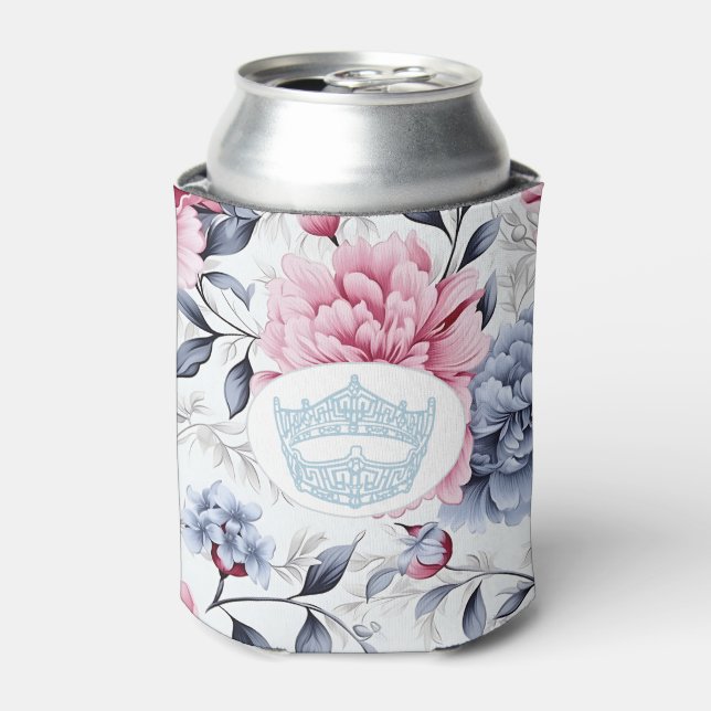 Miss America Crown Personalised Can Cooler (Can Front)
