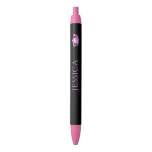 Miss America Custom Pink Crown Ink Pen