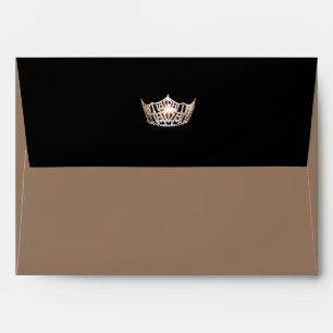 Miss America Gold Crown Envelope