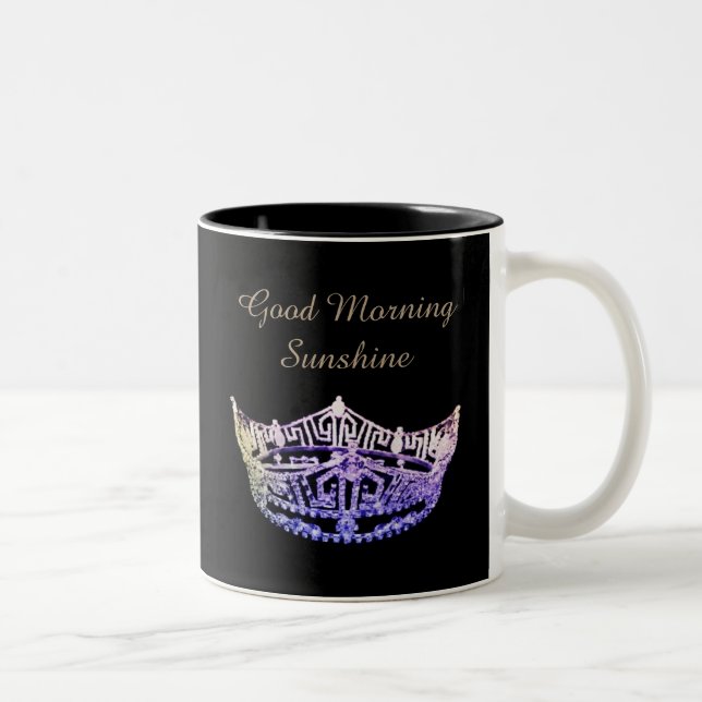 Miss America Good Morning Sunshine Crown Mug (Right)
