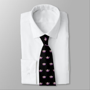 Miss America Orchid Crown Men's Tie