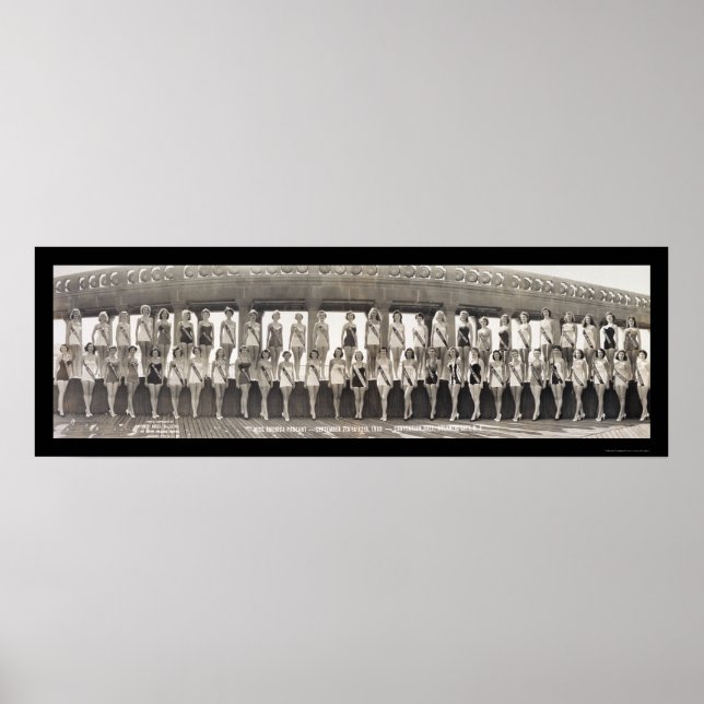 Miss America Pageant Photo 1953 Poster (Front)