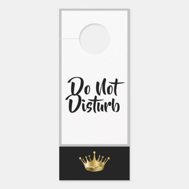 Miss America Pageant SLVR Crown Door Hanger (Front)