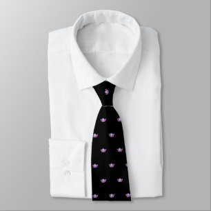 Miss America Pink Crown Men's Tie