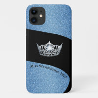 Miss America Silver Crown iPhone 11 Case