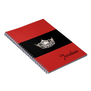 Miss America Silver Crown Notebook Custom Name