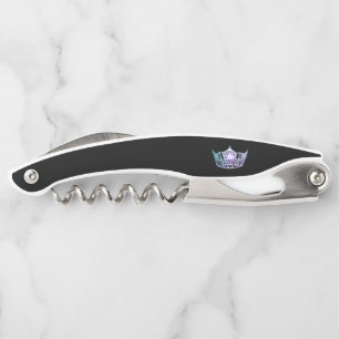 Miss America Silver Crown Pageant Cork Screw Corkscrew