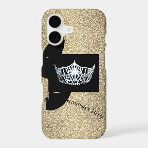 Miss America Silver Crown Phone Cases-Custom