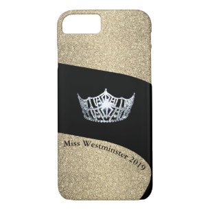 Miss America Silver Crown Phone Cases-Custom iPhone 8/7 Case
