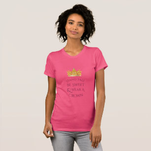 Miss America Stand Tall Pineapple Ringer Top