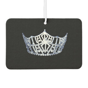 Miss America style Crown Car Air Freshener