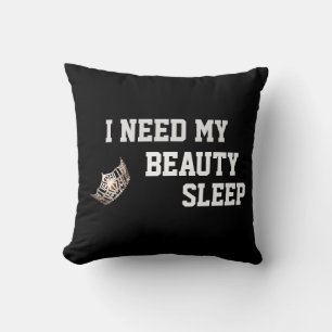 Miss America style Crown Need My Sleep Pillow