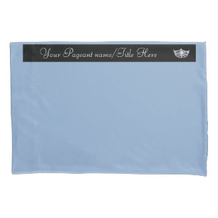 Miss America style Crown Pillow Case