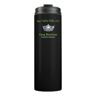 Miss America style Crown Thermal Tumbler