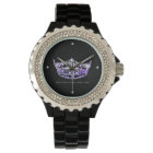 Miss America style Custom Crown Two-Tone Watch